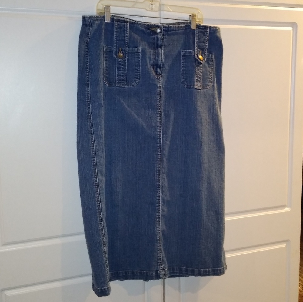 Blue Jean Skirt